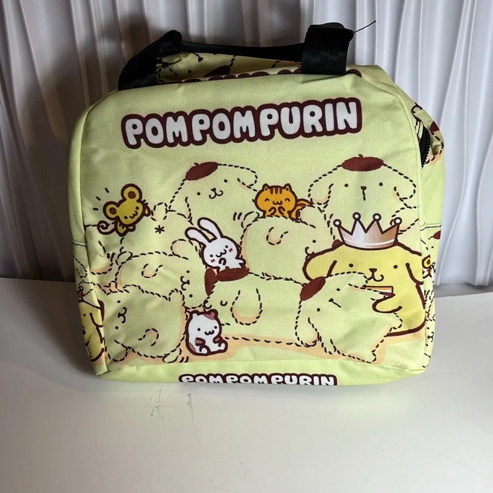 Pompompurin Cute Lunch Bag Reusable Insulated bento lunch bag